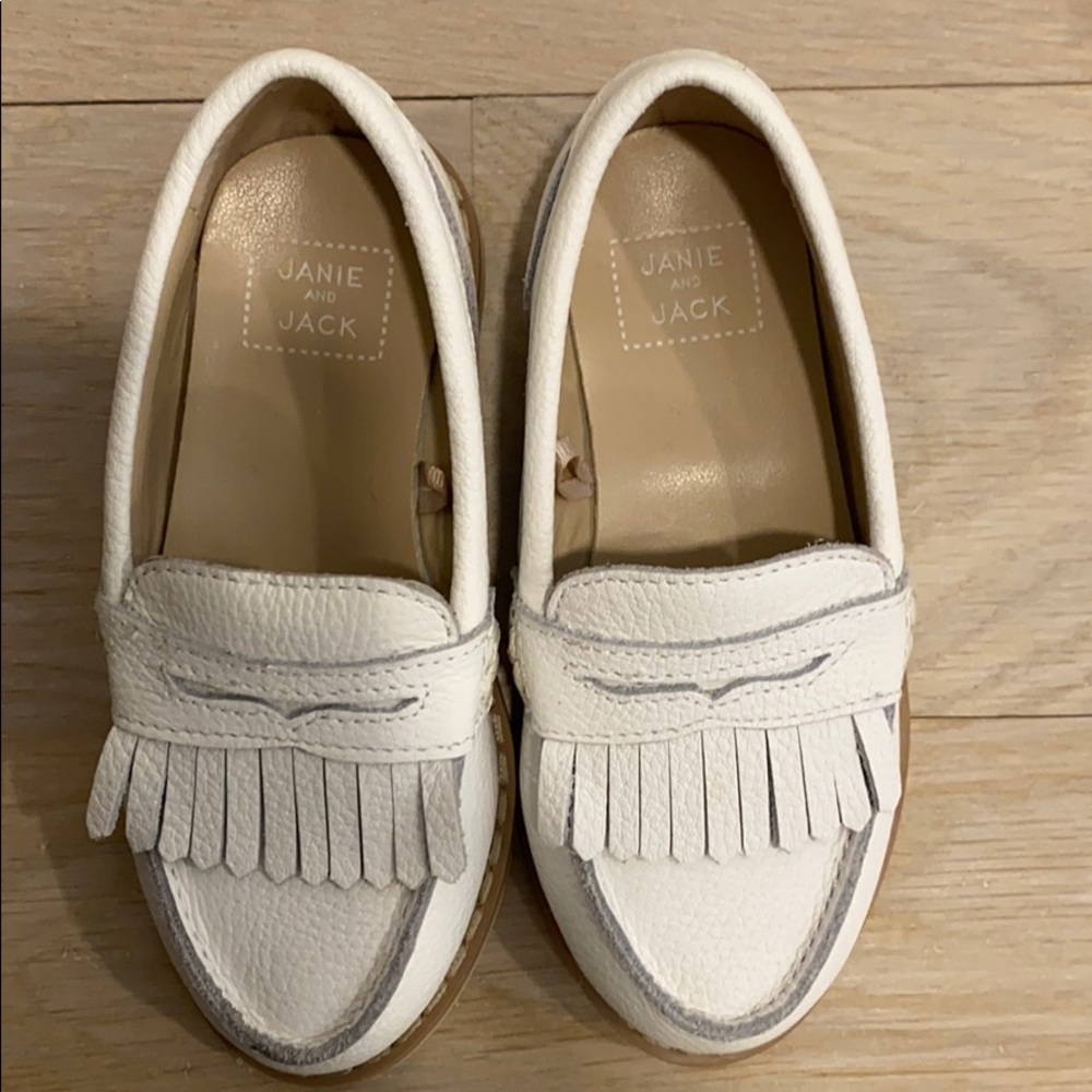 Janie and jack baby shoes, excellent condition